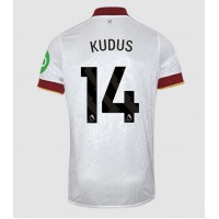 Dres West Ham United Mohammed Kudus #14 Tretina 2024-25 Krátky Rukáv
